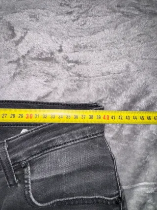 Pantalon Vaquero Ancho Classic LEE negro M