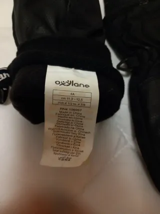 Manoplas nieve niño Wedze negras