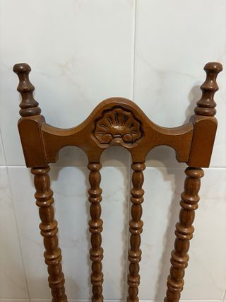Sillas antiguas de madera para coleccionistas
