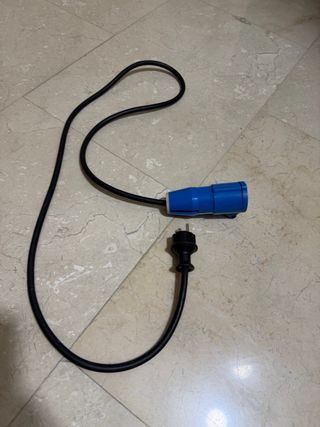 Cable Electricidad para Camper + adaptador