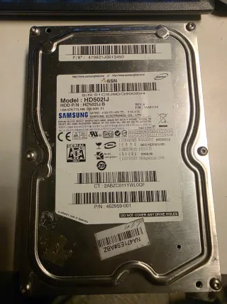 Hard disk HDD Samsung 500Gb 7200rpm Sata 3.5"