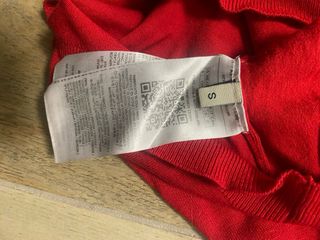 Maglioncino Guess rosso con logo