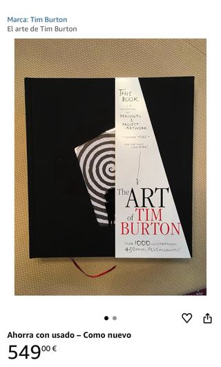 THE ART OF TIM BURTON / EL ARTE DE TIM BURTON
