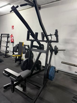 Máquina de Espalda Multifuncional Gimnasio