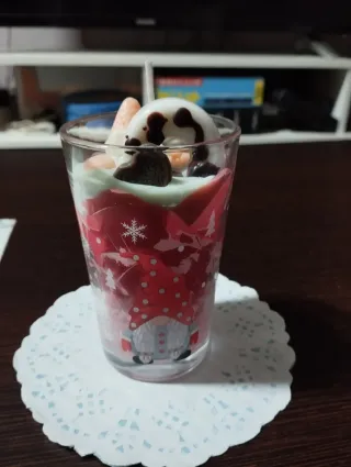 Vela aromática decorativa de cristal de cera