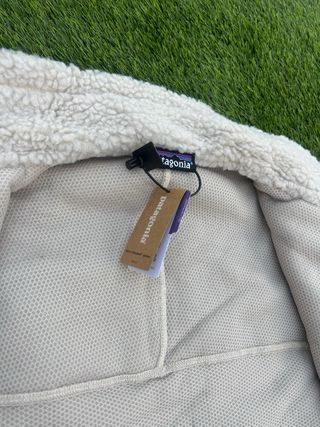 Felpa Patagonia Taglia L Beige/Grigio