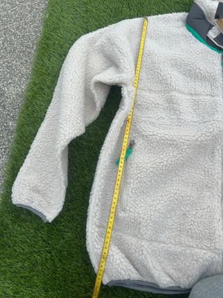 Felpa Patagonia Taglia L Beige/Grigio