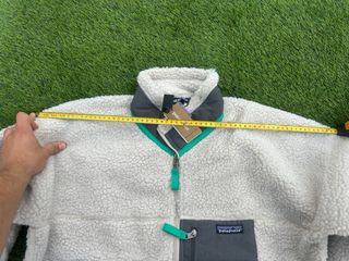 Felpa Patagonia Taglia L Beige/Grigio