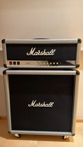 Amplificador Marshall 2555X Silver Jubile +pantall