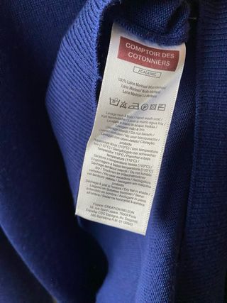 Vestido lana Comptoir des Cotonniers T. S/M