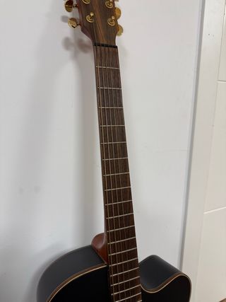 Guitarra Electroacústica California Negra Mate