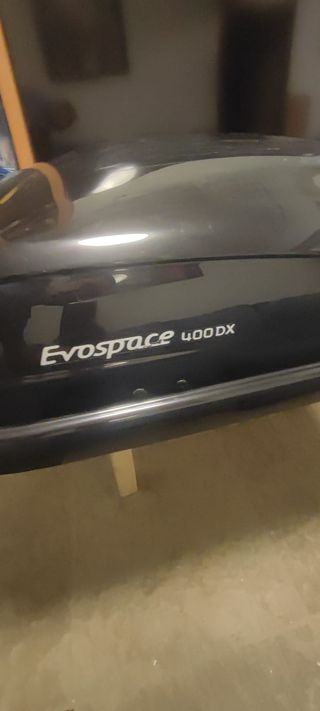 Cofre Techo Evospace 400dx Negro