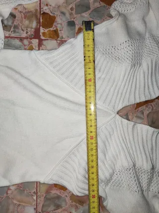 Maglia/top crop maniche lunghe