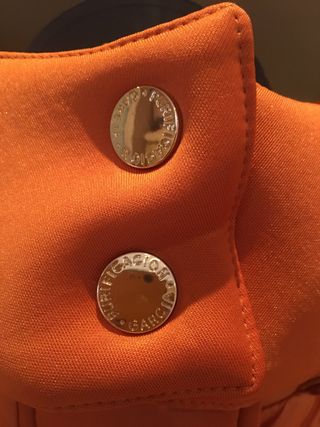 Abrigo Purificación García Naranja