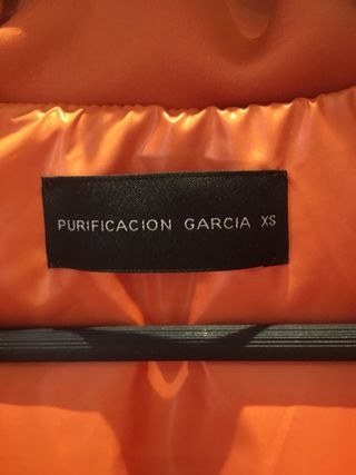 Abrigo Purificación García Naranja