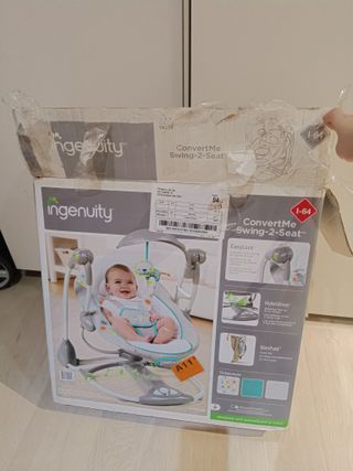 Sdraietta Ingenuity ConvertMe neonati