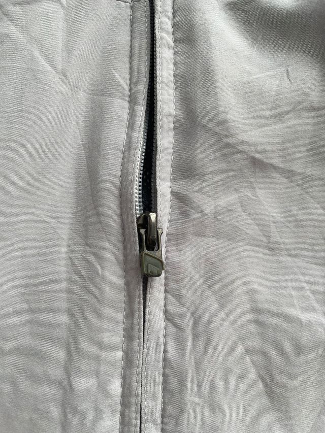 Vintage Reebok Grey Track Jacket Windbreaker - 2XL