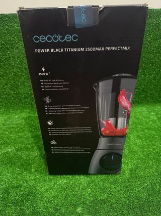 Cecotec Batidora Power Black Titanium 2500W NUEVA