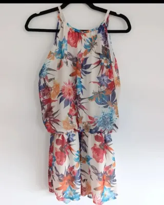 Mono fluido estampado floral verano