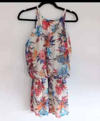 Mono fluido estampado floral verano