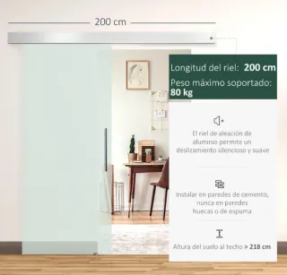 Puerta Corredera de Cristal