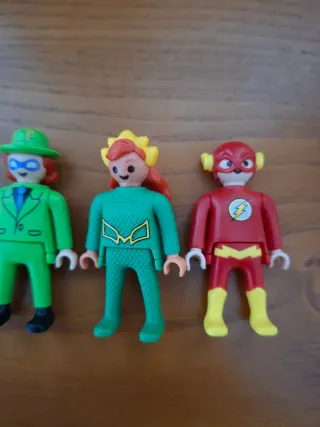 Lote 4 Figuras Playmobil Superhéroes DC