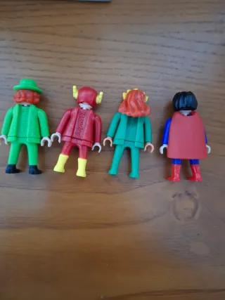 Lote 4 Figuras Playmobil Superhéroes DC