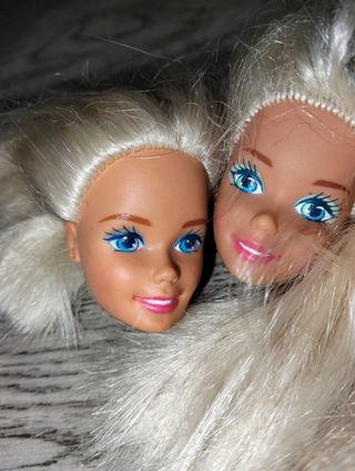 3 teste Barbie per recupero