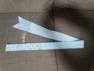 Vestido de princesa azul para niña