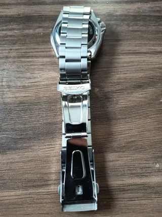 Reloj Seiko Azul y Plateado