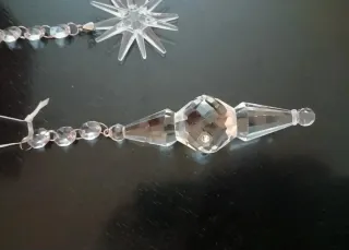 3 Pendenti Natalizi Cristallo Le Perle