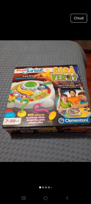 Gioco da tavolo Clementoni Sarà Vero?