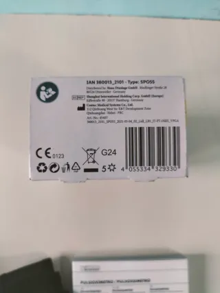 Saturimetro Pulsossimetro Silvercrest HealthForYou