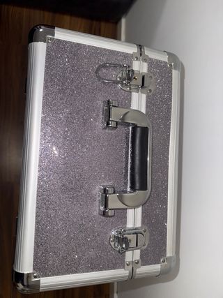 Carrito-Maleta purpurina uñas/peluquería