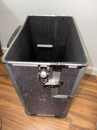 Carrito-Maleta purpurina uñas/peluquería