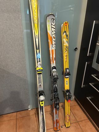 3 Pares de Skis