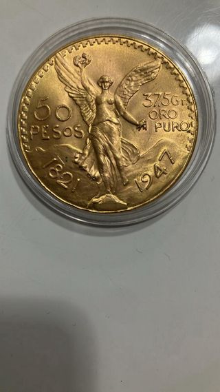 50 Pesos Mexicanos Oro