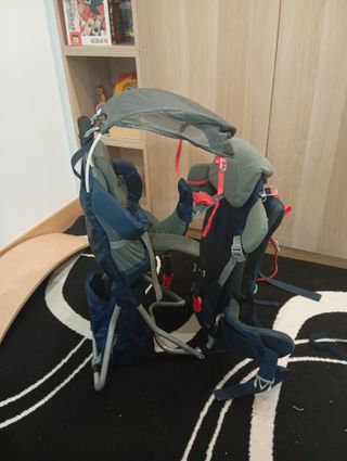 Mochila Portabebés Altus Arakagua Azul Marino