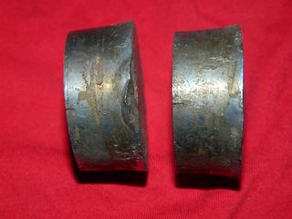 Pareja cuños monedas Nerón Dupondio