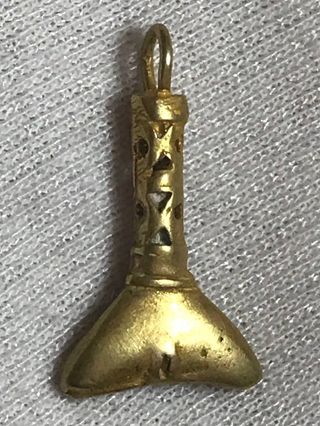 Colgante Cola Ball Tayron Oro Tumbaga Precolombino