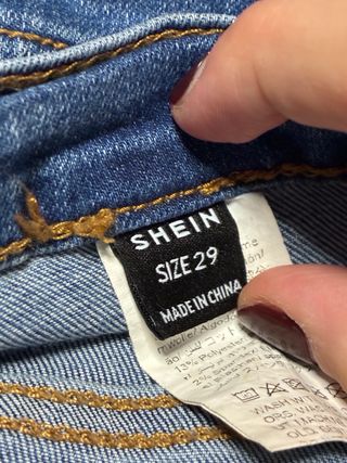 Pantalones vaqueros azules