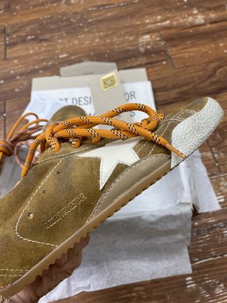 Golden Goose True Star Marrón/Blanco