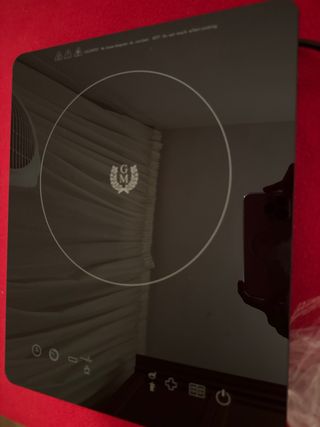 Placa de inducción Cecotec Full Crystal