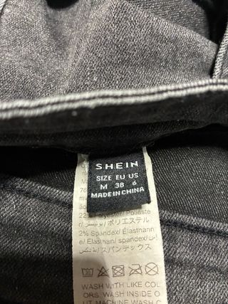 Pantalones vaqueros grises