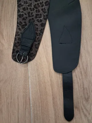 Cinturón mujer estampado leopardo Nuevo