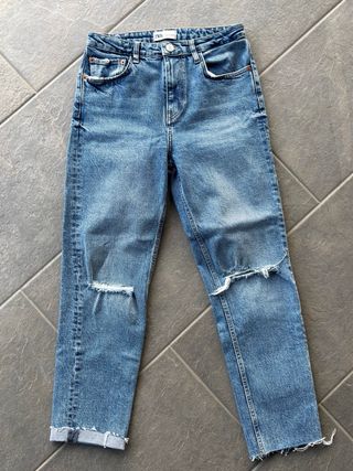 Vaquero recto - Zara mujer