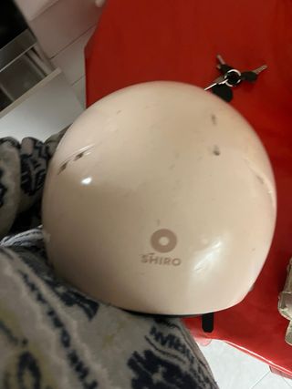 Casco Moto Shiro Rosa