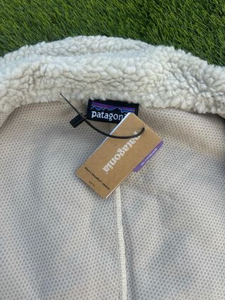 Felpa Patagonia Fleece Beige/Arancione Taglia L