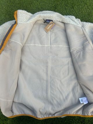 Felpa Patagonia Fleece Beige/Arancione Taglia L