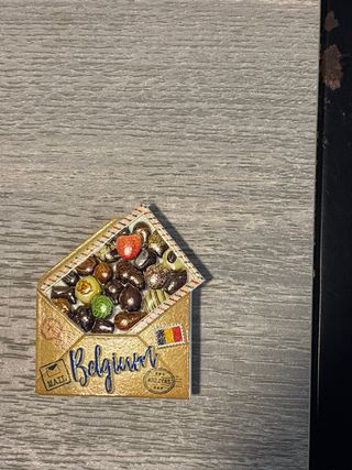 Imán de Bélgica con Chocolates